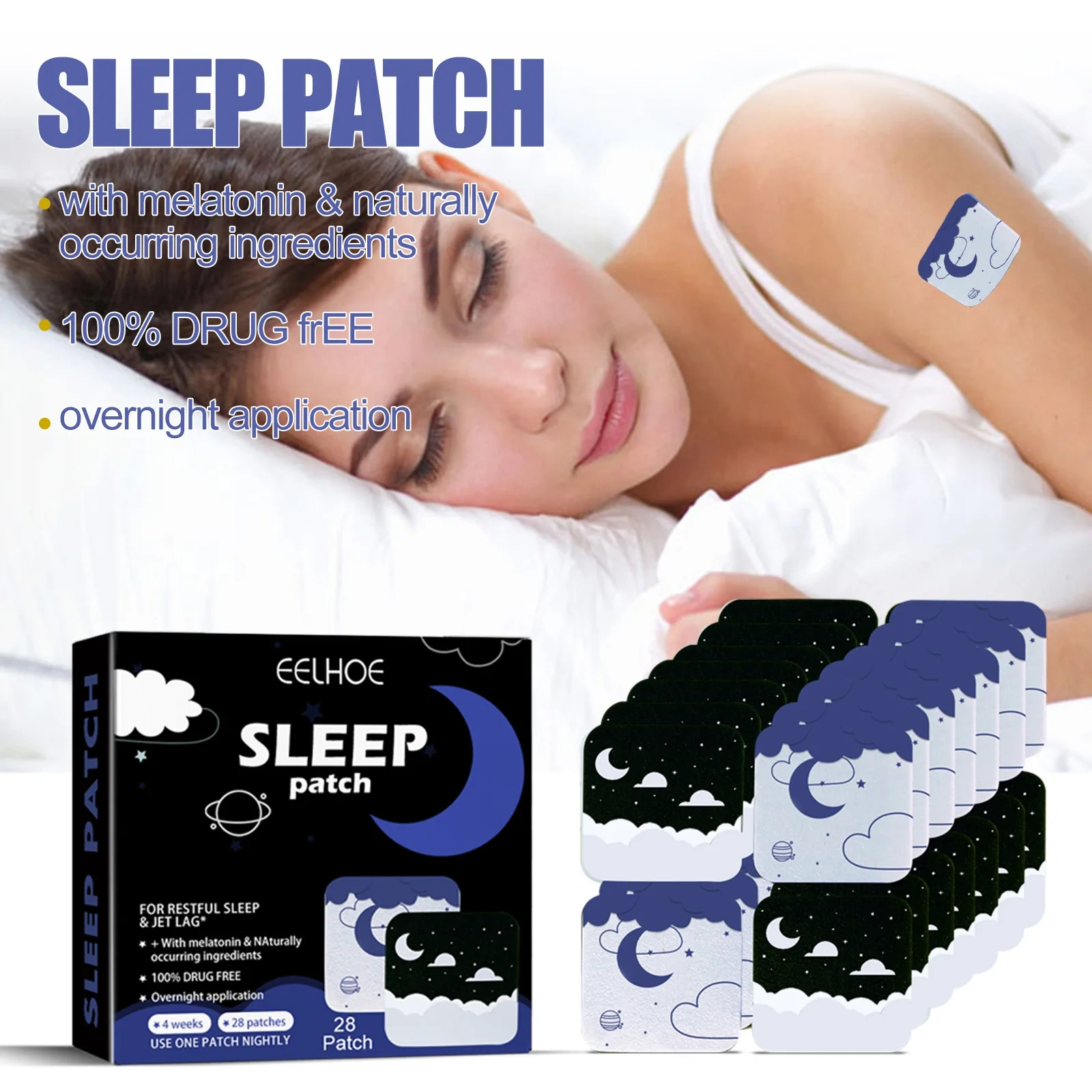 Best Convenient Natural Effective Health Sleep Patch for Better Sleep
