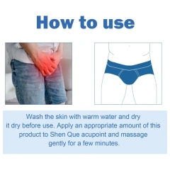 Mild Ingredients for Men to Relieve Prostate Discomfort, Protect Yang and Warm Kidney Health Cream, Men's Prostate Health Cream