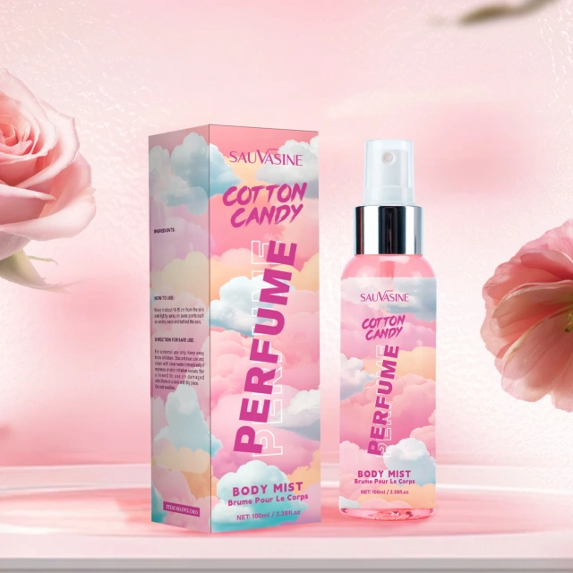 Cotton Candy Perfume - Sweet Nostalgic Scent, Long-Lasting, Subtle Charm for All Occasions