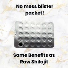 OEM/ODM Shilajit Tablets, 100% Shilajit Pure Tablets 120 Counts - Shilajit Himalayan Organic Rich in Fulvic Acid &Trace Minerals