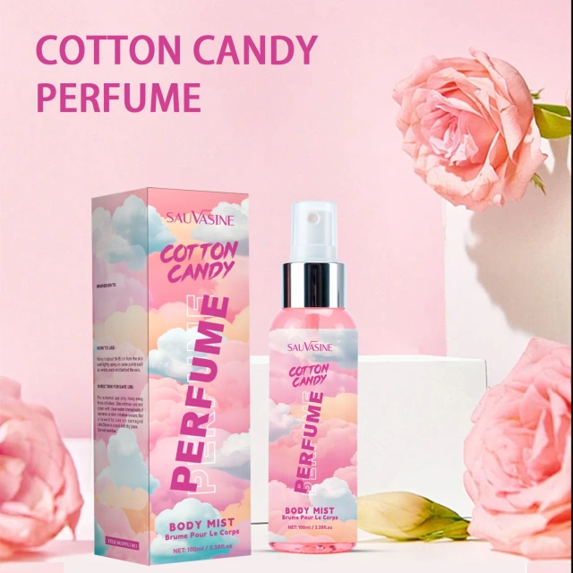 Cotton Candy Perfume - Sweet Nostalgic Scent, Long-Lasting, Subtle Charm for All Occasions