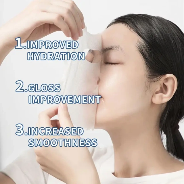 New Factory Beauty Skin Care Supplier Moistening Sheet Face Best Selling Fashion Natural Aloe Vera Gel Extract Facial Mask