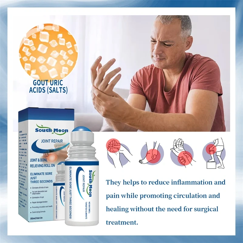 South Moon Joint Bone Repair Ball Sore Eliminating Joint Pain Relieving Roller Liquid Tendon Repairing Joint Care Ball Fluid