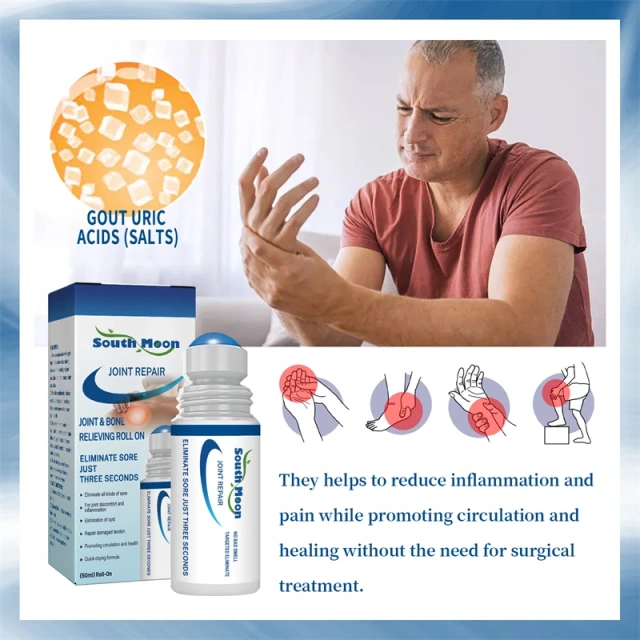 South Moon Joint Bone Repair Ball Sore Eliminating Joint Pain Relieving Roller Liquid Tendon Repairing Joint Care Ball Fluid