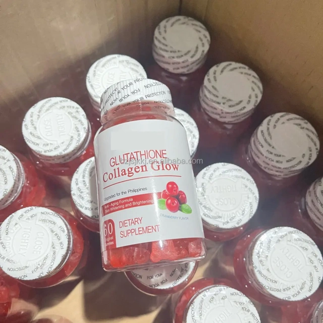 Collagen Gummy Beauty Hair Skin Nails Whitening Skin Vitamin Bear Vegan Biotin Collagen Gummies for Hair Loss Supplement