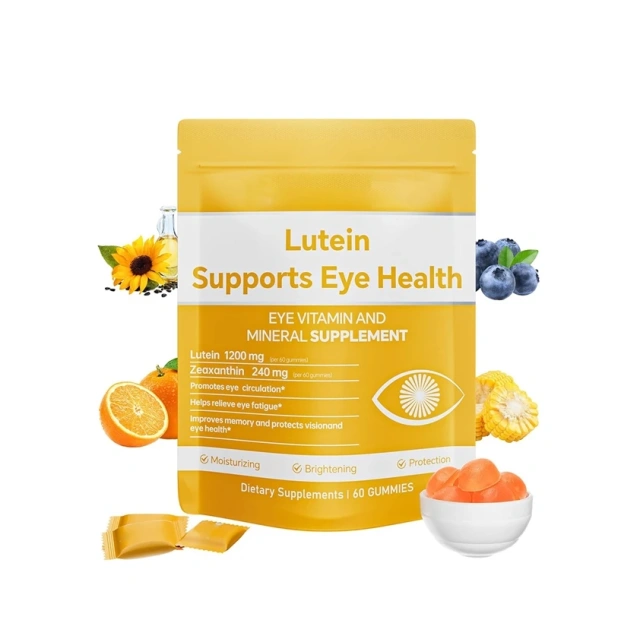 Lutein & Zeaxanthin with 25 mg Lutein and 5 mg Zeaxanthin by protecting the eye against oxidative stress 60 Softgels