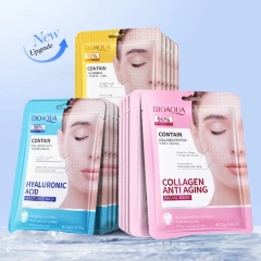 Beauty Product BIOAQUA Private Label Korean Skin Care Facial Mask Whitening and Moisturizing Hyaluronic Acid Sheet Mask