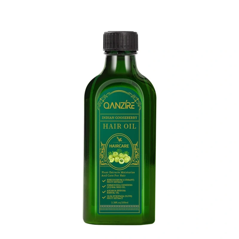 Herbal Men Women Scalp Care Private Label 100% Natural Organic Anti Loss Boosting Gooseberry Hair Treatment Growth Oil