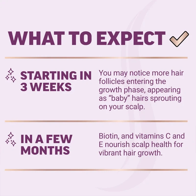 Hot Selling New Product Hair Growth Vitamins Promote Thicker Stronger Hair for Women Biotin Supplement Hair Growth Soft Chews