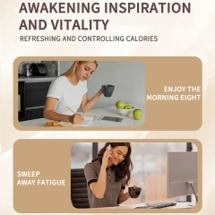 TK Instant Coffee with Mellow Mushroom Ganoderma Delicious Chocolate Flavor for Adults in Bag Packaging