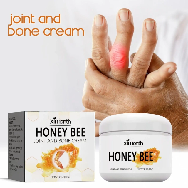 Ximonth Wholesale Private Label Honey Bee Venom Muscle Joint Pain Swelling Relief Ointment Massage Cream for Full Body Recovery