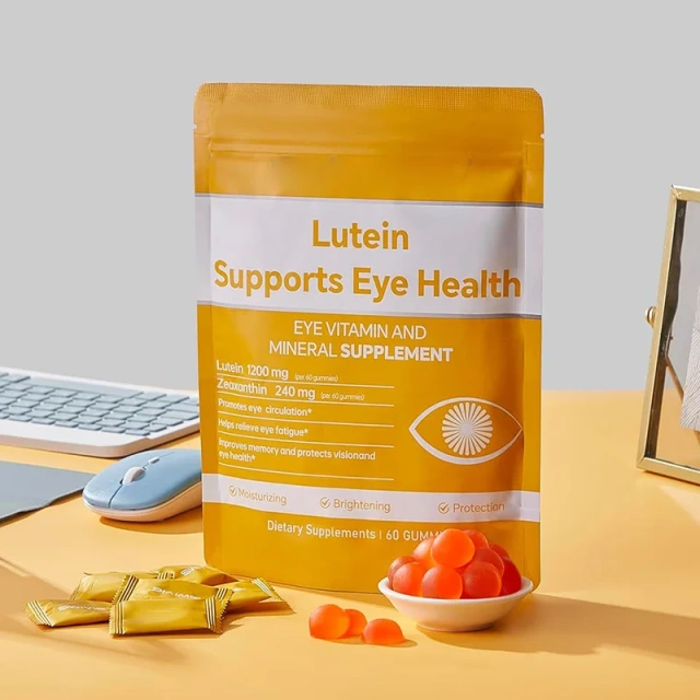 Lutein & Zeaxanthin with 25 mg Lutein and 5 mg Zeaxanthin by protecting the eye against oxidative stress 60 Softgels