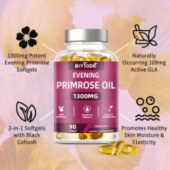 Evening Primrose Oil Herbal Supplement Soft Capsules