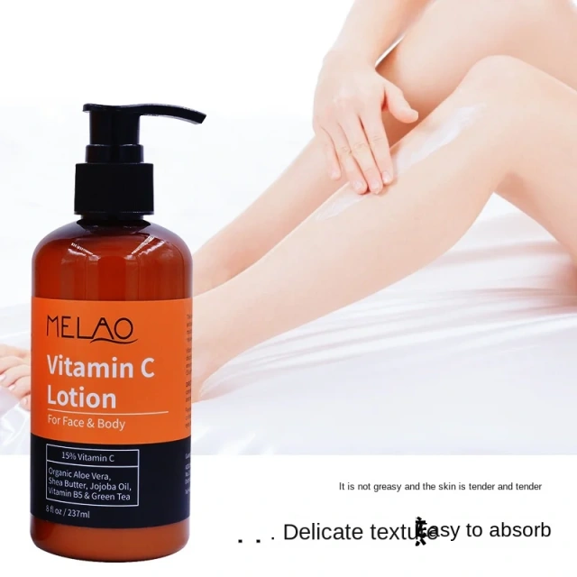 Cross-Border Hydrating VC Body Lotion Moisturizing Vitamin C Lotion for Dry Skin Refreshing Fragrance Not Greasy