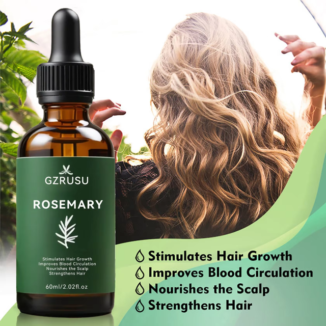 Wholesale Hair Growth Serum Private Label Hair Loss Treatment 100% Organic Vegan Rosemary Oil for Hair Growth