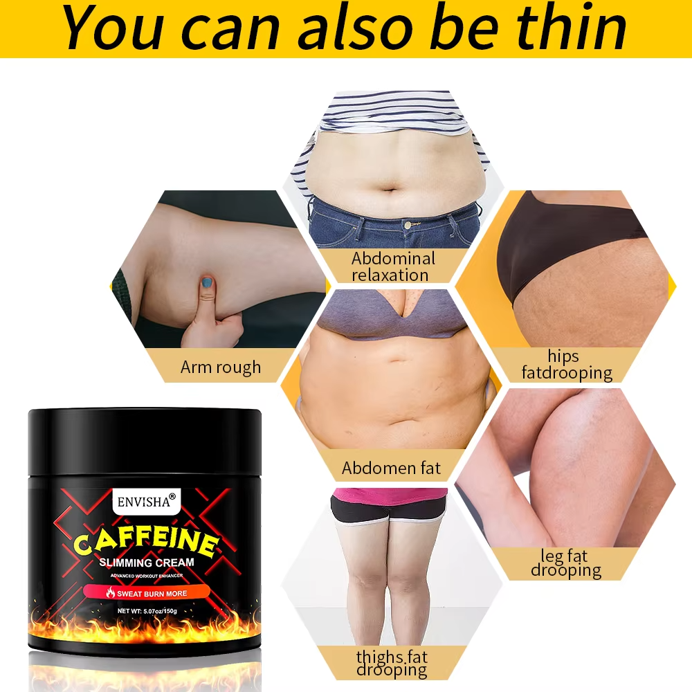 Private Label Anti Cellulite Hot Cream Fat Burner Gel Slimming Cream Body Massage Weight Loss Cream