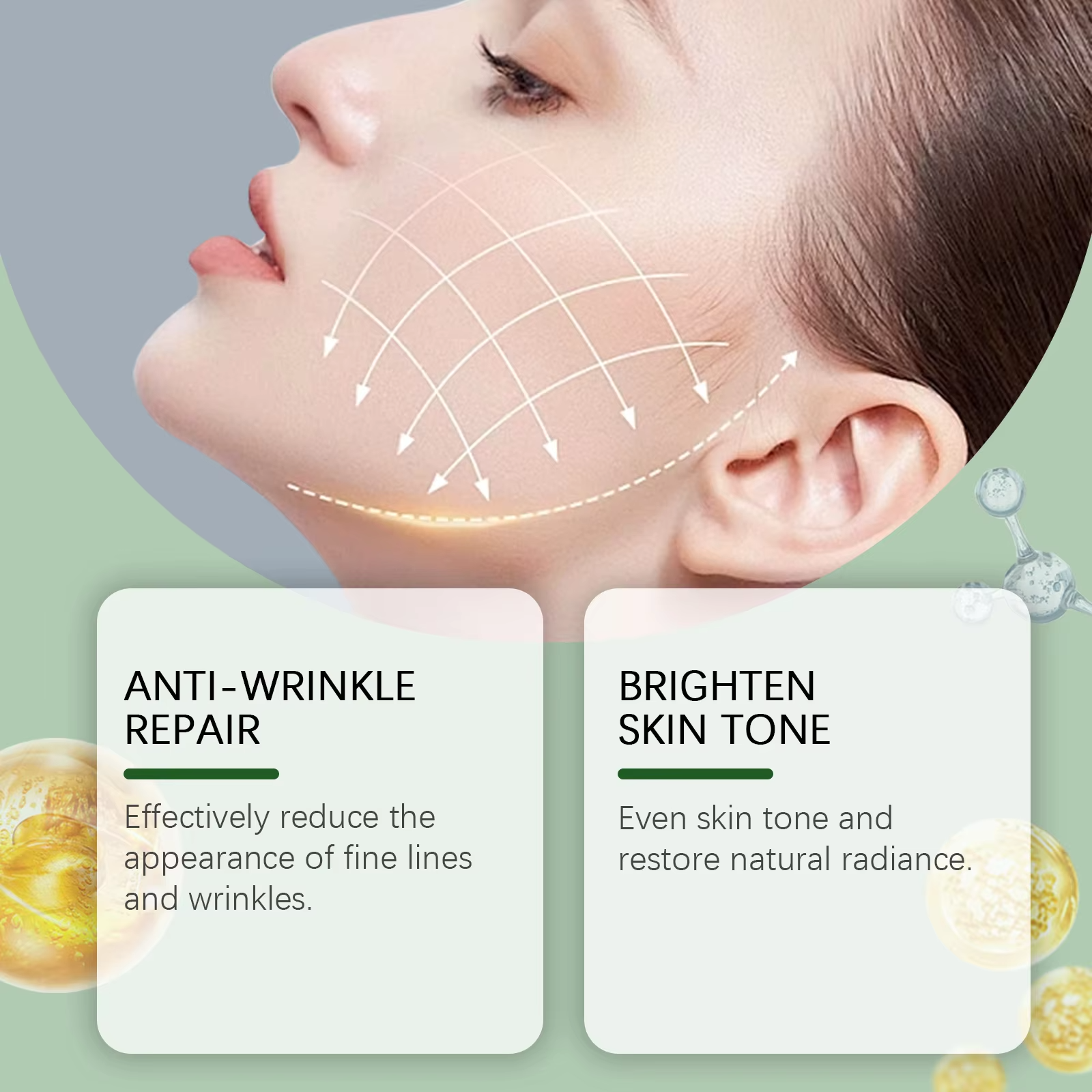Wholesale Whitening Anti Wrinkle Instant Moisturizing Vitamin B5 Face Cream Gently Brightens Skin Moisturizing and Firming Cream