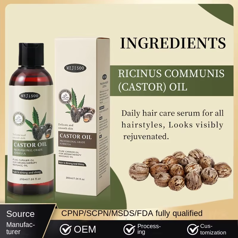 Jamaican Black Castor Oil for Hair Care Keratin Infused Essential Massage Oil for Dry Hair Nourishing Moisturizing Smoothing