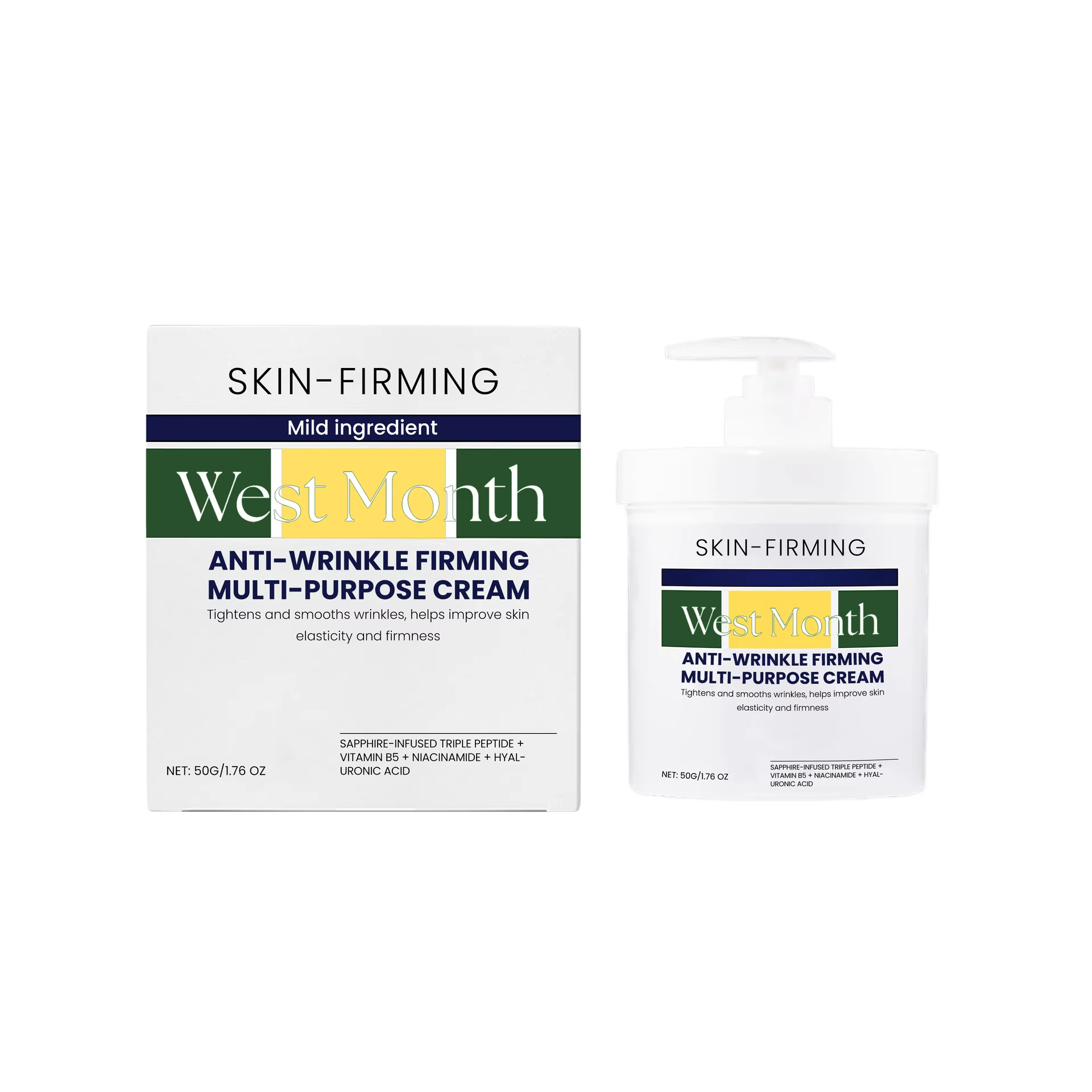 Wholesale Whitening Anti Wrinkle Instant Moisturizing Vitamin B5 Face Cream Gently Brightens Skin Moisturizing and Firming Cream