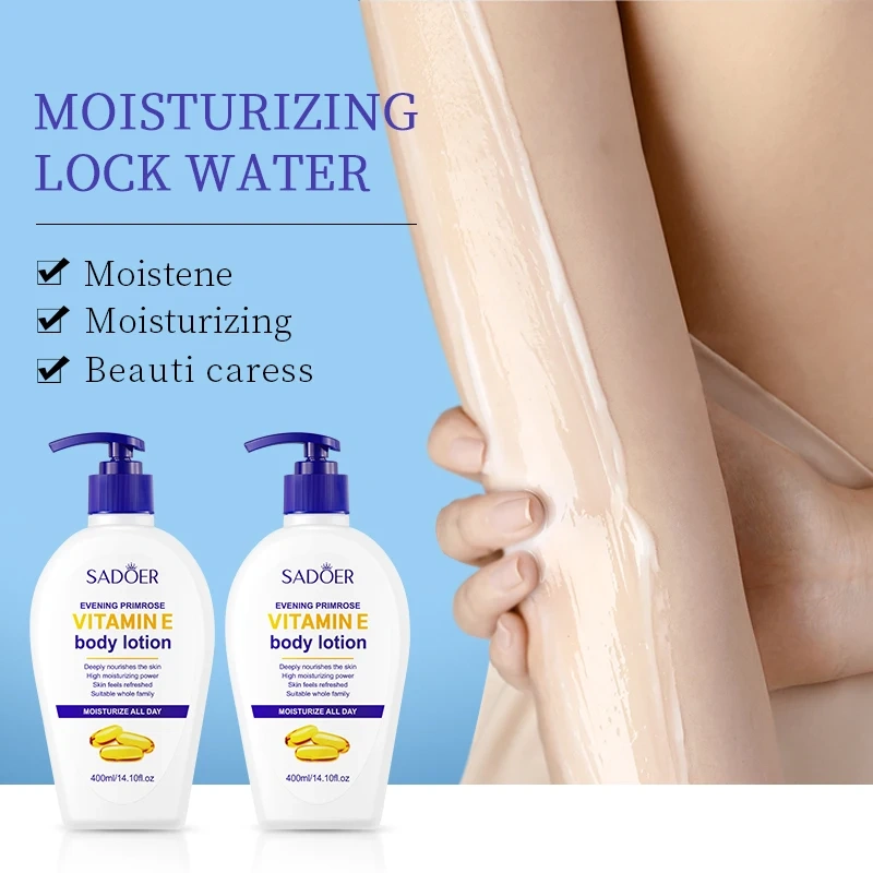 OEM SADOER Body Skin Care Moisturizer Nourishing Cream Smooth Vitamin E Body Lotion Body Care Cream