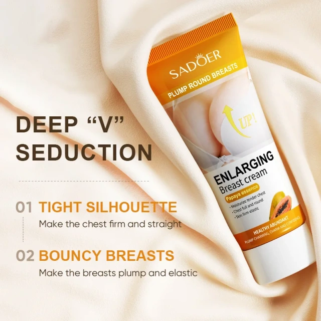 Wholesale Soft Texture Essence Cream with Papaya & Coconut Extract for Chest Care & Breast Enhancement Cream