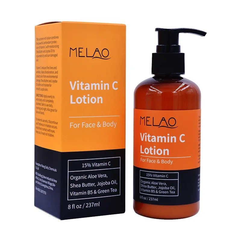 Cross-Border Hydrating VC Body Lotion Moisturizing Vitamin C Lotion for Dry Skin Refreshing Fragrance Not Greasy