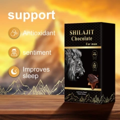 OEM Purest Himalayan Shilajit  Chocolate ,100% Pure Shilajit,Enhances Stamina &Athletic Performance,Shilajit Chocolate for Adult