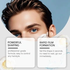 Private Logo Deep Cleansing Hair Shampoo for Men Moisturizing Hair Root Oil-control Refreshing Smoothing Hair Product