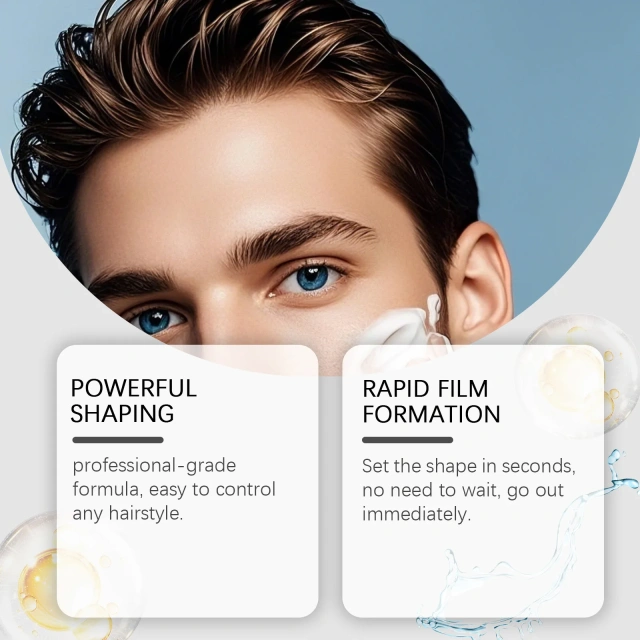 Private Logo Deep Cleansing Hair Shampoo for Men Moisturizing Hair Root Oil-control Refreshing Smoothing Hair Product