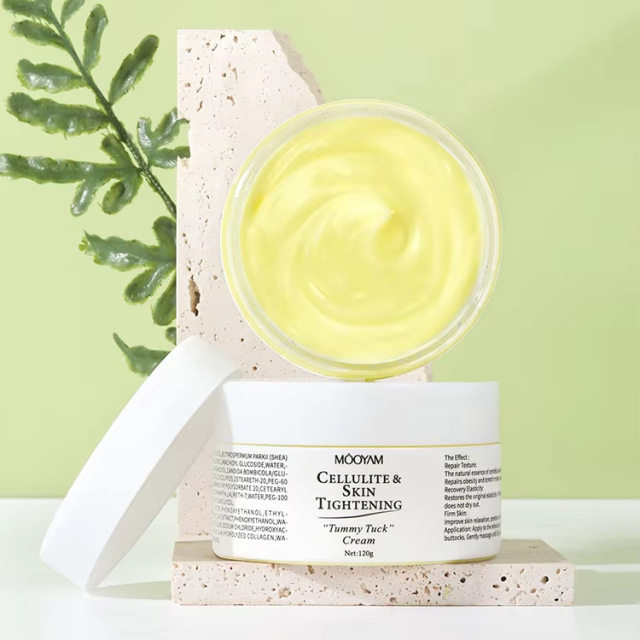 Private Label Organic Body Cellulite and Stretch Mark Cream Tummy Tuck Tightening Stretch Mark Removal Cream