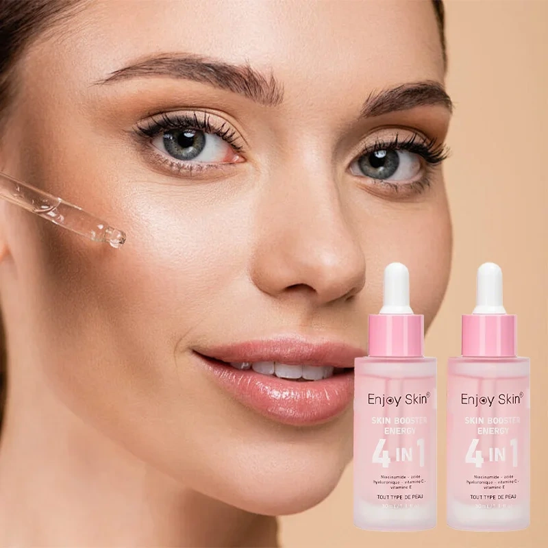 Wholesale Skin Care Niacinamide Hyaluronic Acid Brighten Firming Anti-acne 4 in 1 Facial Serum