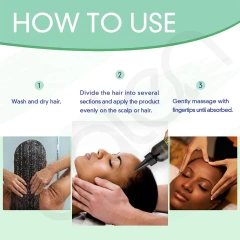 Oalen Wholesale Natural and Pure Nourishing Dry Scalp Fast Hair Growth Oil Chebe Hair Oil Products