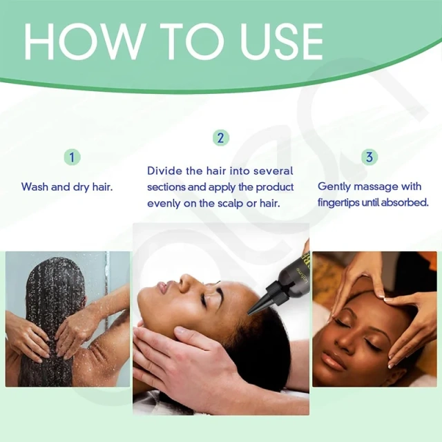 Oalen Wholesale Natural and Pure Nourishing Dry Scalp Fast Hair Growth Oil Chebe Hair Oil Products