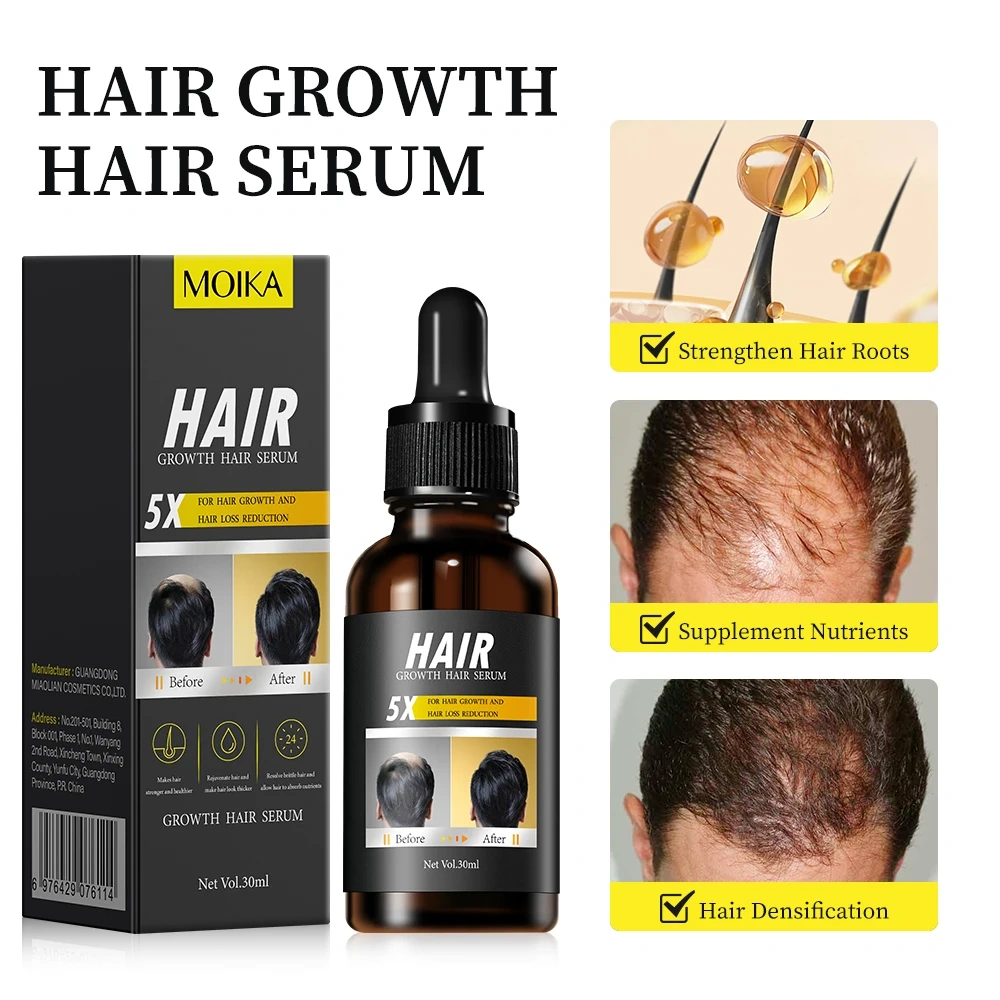 High Quality Organic Rosemary Hair Serum Oil Hair Care Essential Oil for Hair Regrowth