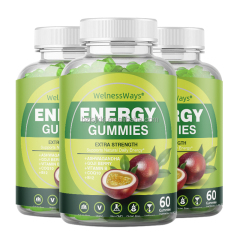WelnessWays Men's Power Energy Gummies Personal Care Booster Male Enhancement Supplement Antioxidant Health Supplements