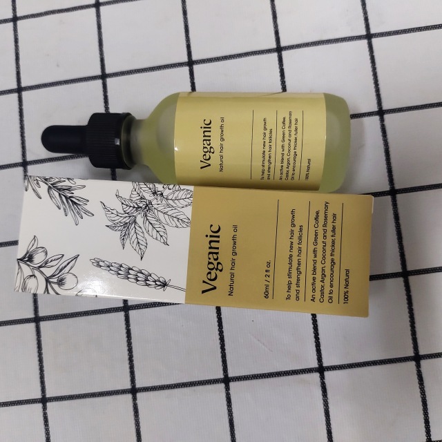 Veganic  with Rosemary Anti-Frizz Hair Improvement Essential Oil Cross-Border Beauty & Personal Care Product