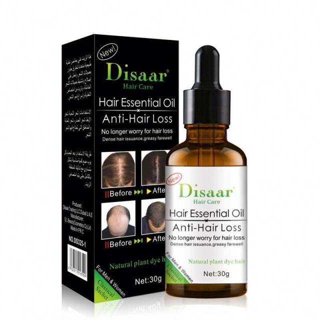 Dissar Wholesale Private Label Organic Professional Hair Care Anti-Hair Loss Hair Essential Oil for Men and Women 30G