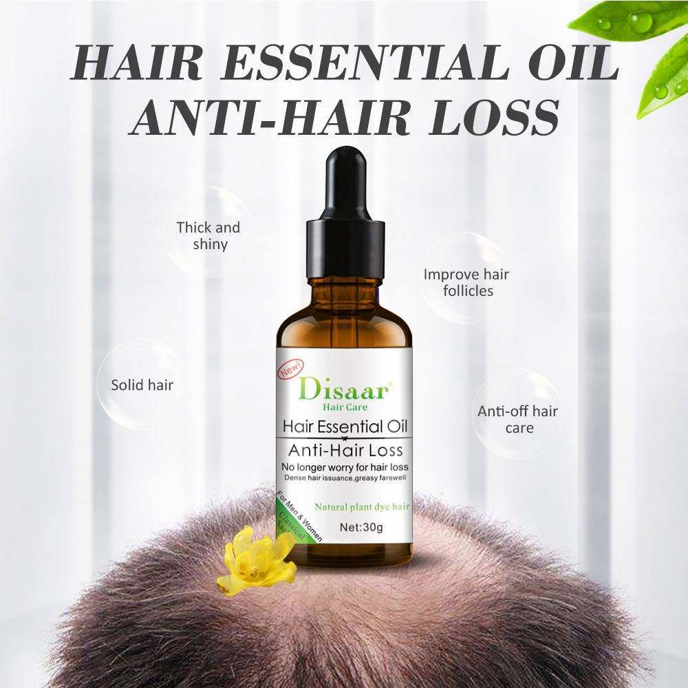 Dissar Wholesale Private Label Organic Professional Hair Care Anti-Hair Loss Hair Essential Oil for Men and Women 30G