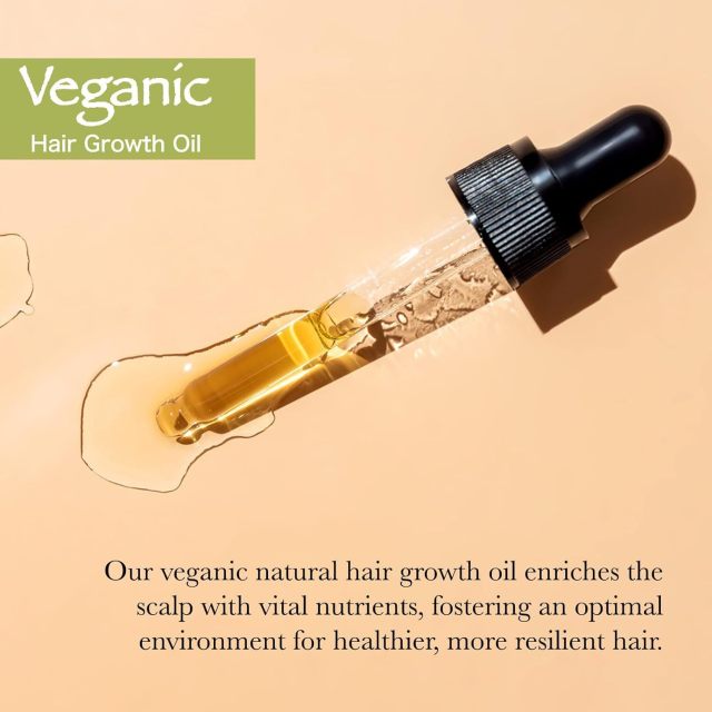 Veganic  with Rosemary Anti-Frizz Hair Improvement Essential Oil Cross-Border Beauty & Personal Care Product