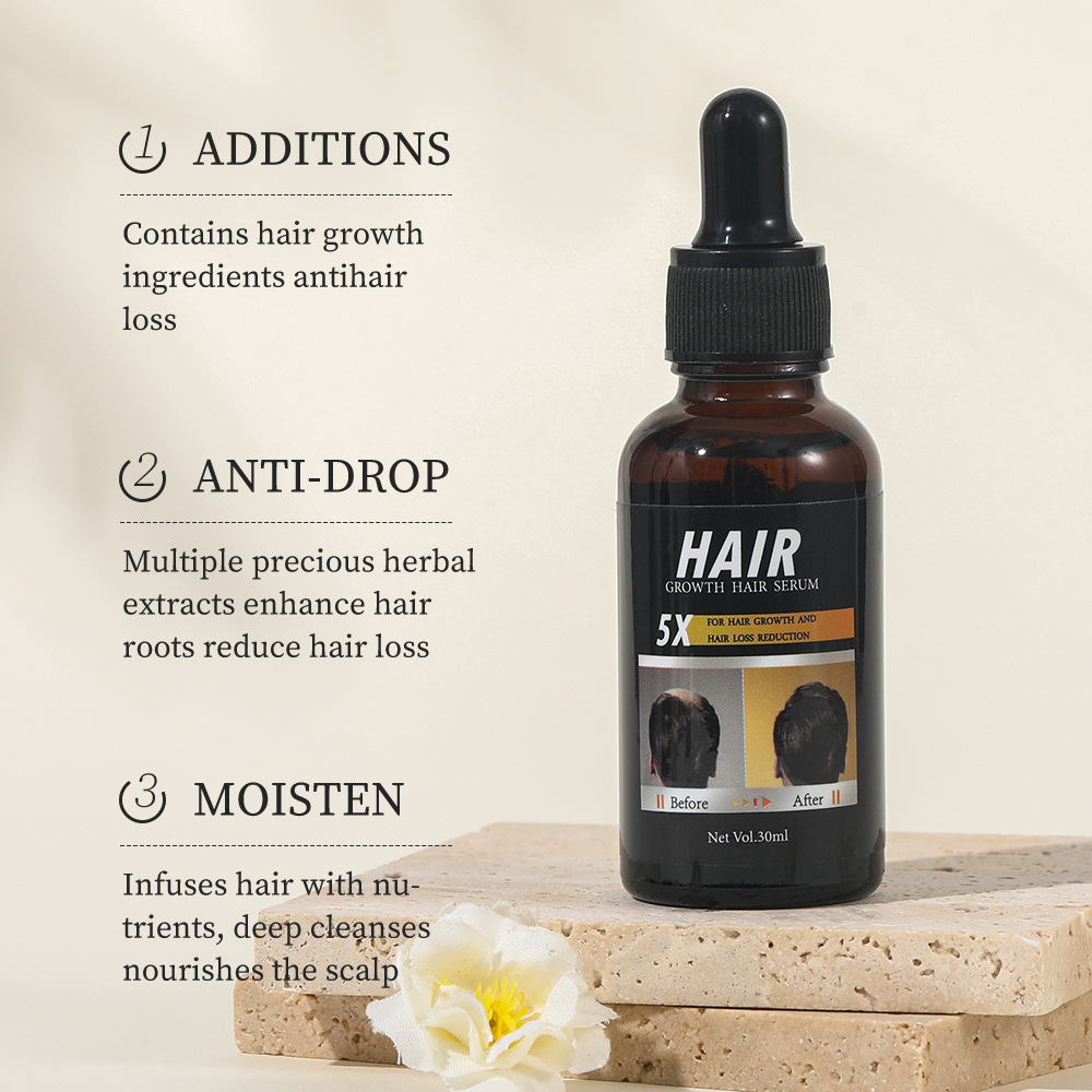 Wholesale Customized logo Hair Care Nutrients Nourish the Scalp Strengthen and Show off Hair Growth Liquid