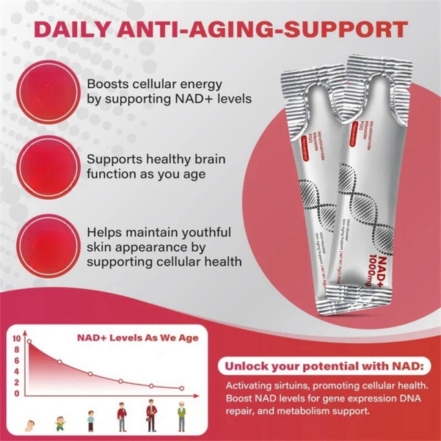 Sparkling NAD Hydration Drink | Tropical Flavor with Electrolytes & CoQ10