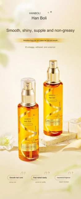 Hot Sale Moisturize 100ml Hair Essential Oil Hair Serum Oil Private Label Hair Oil