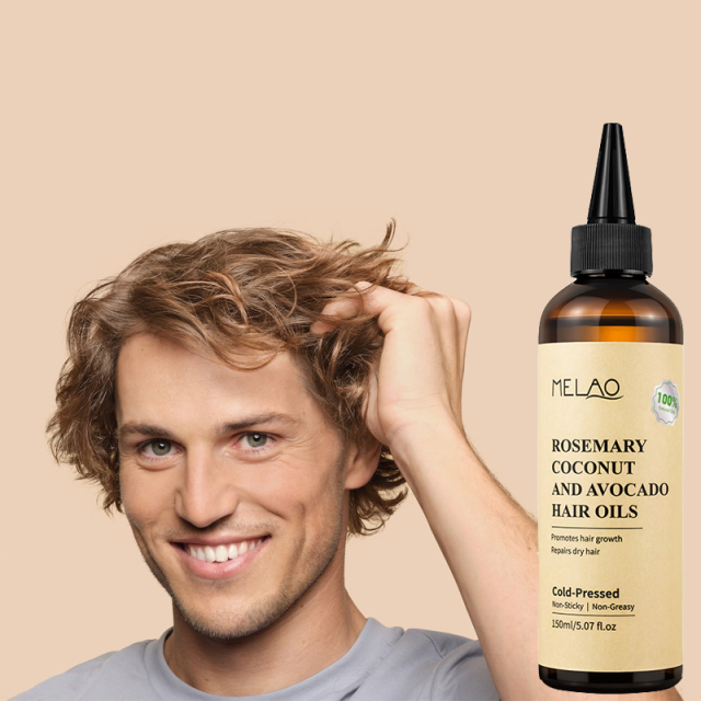 Non Greasy 3-In-1 Rosemary Oil Scalp & Hair Strengthening 100% Pure Natural Rosemary Oil Hair Growth