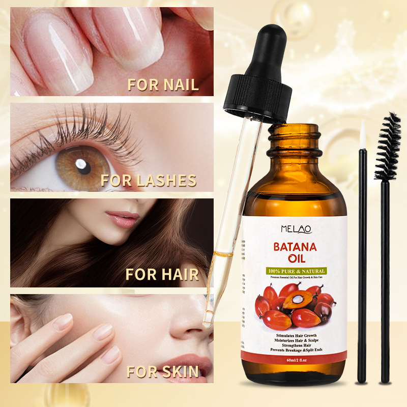 Hot Selling Natural Organic Hair Care Products Custom Hair Growth Oil Batana Oil for Hair Growth