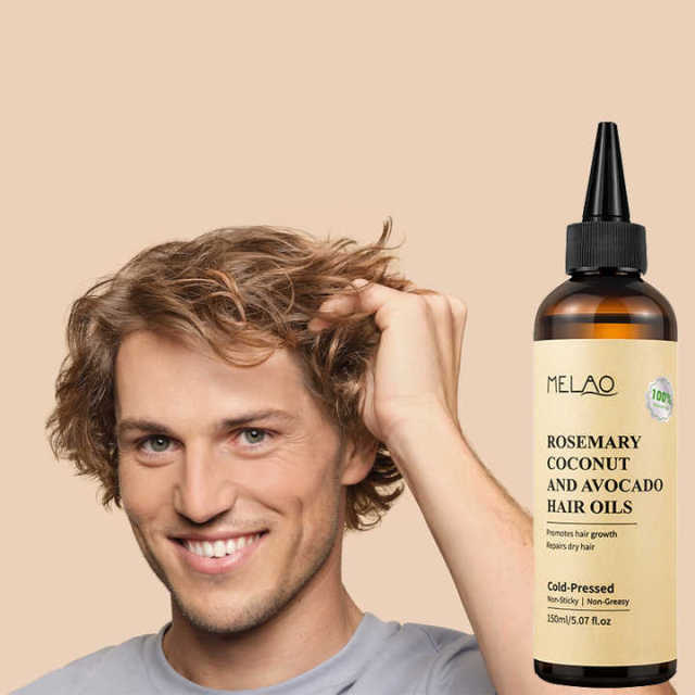 Non Greasy 3-In-1 Rosemary Oil Scalp & Hair Strengthening 100% Pure Natural Rosemary Oil Hair Growth