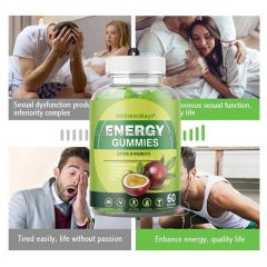 WelnessWays Men's Power Energy Gummies Personal Care Booster Male Enhancement Supplement Antioxidant Health Supplements