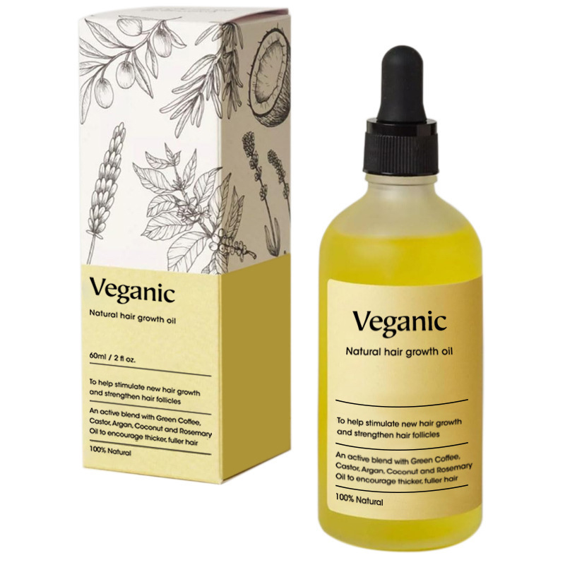 Veganic  with Rosemary Anti-Frizz Hair Improvement Essential Oil Cross-Border Beauty & Personal Care Product