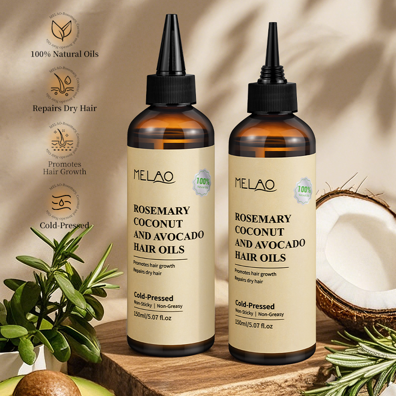 Non Greasy 3-In-1 Rosemary Oil Scalp & Hair Strengthening 100% Pure Natural Rosemary Oil Hair Growth