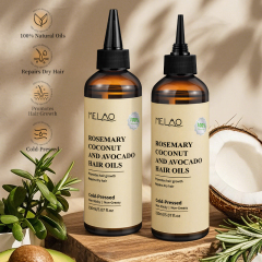 Non Greasy 3-In-1 Rosemary Oil Scalp & Hair Strengthening 100% Pure Natural Rosemary Oil Hair Growth