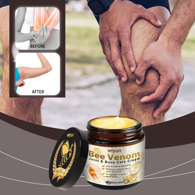Bee Venom Joint Care Cream Gently Relaxes Muscles Improve Joint Mobility Soothes Skin Non-irritating Fresh Smell Body Care Cream
